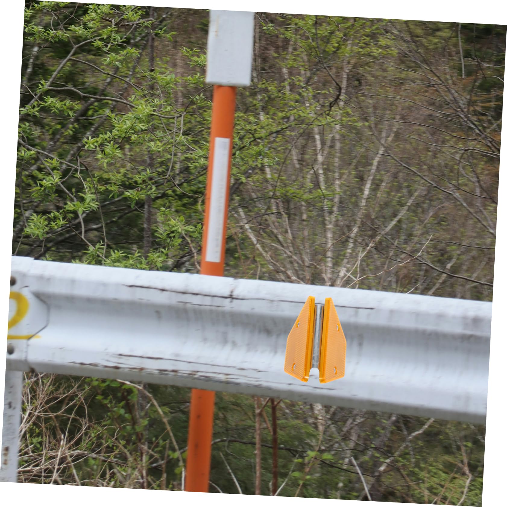 ULTECHNOVO 6piezas Marcadores Reflectantes De Carretera Delineadores De Seguridad Para Pavimento Instalación Sencilla Diseño Elegante y Alta Visibilidad Adecuados Para Entradas y Vías