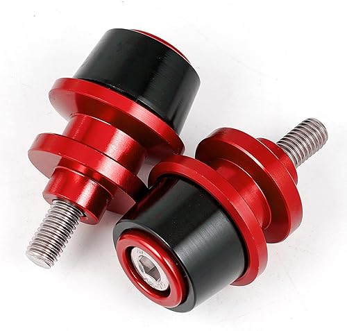 Motocicleta 0.315 in Brazo oscilante Sliders Carretes Ajuste Para CBR150 CBR600rr CBR600F CBR900RR CBR1000RR CBR1000F CBR300R CBR954RR CBR125 Rojo