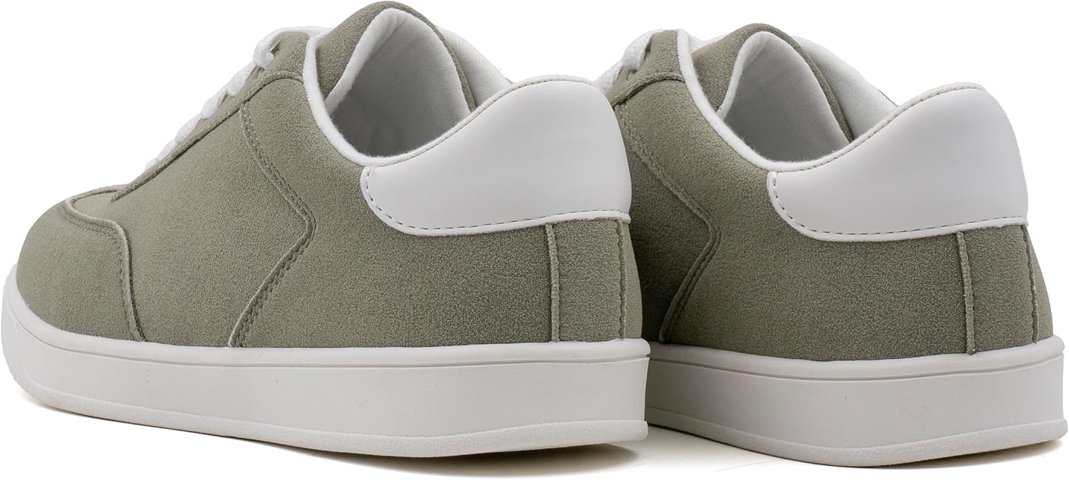 Women's Lace Up Trendy Sneaker Classic Fashion Low Top Walking Shoes - Picture 46 of 109