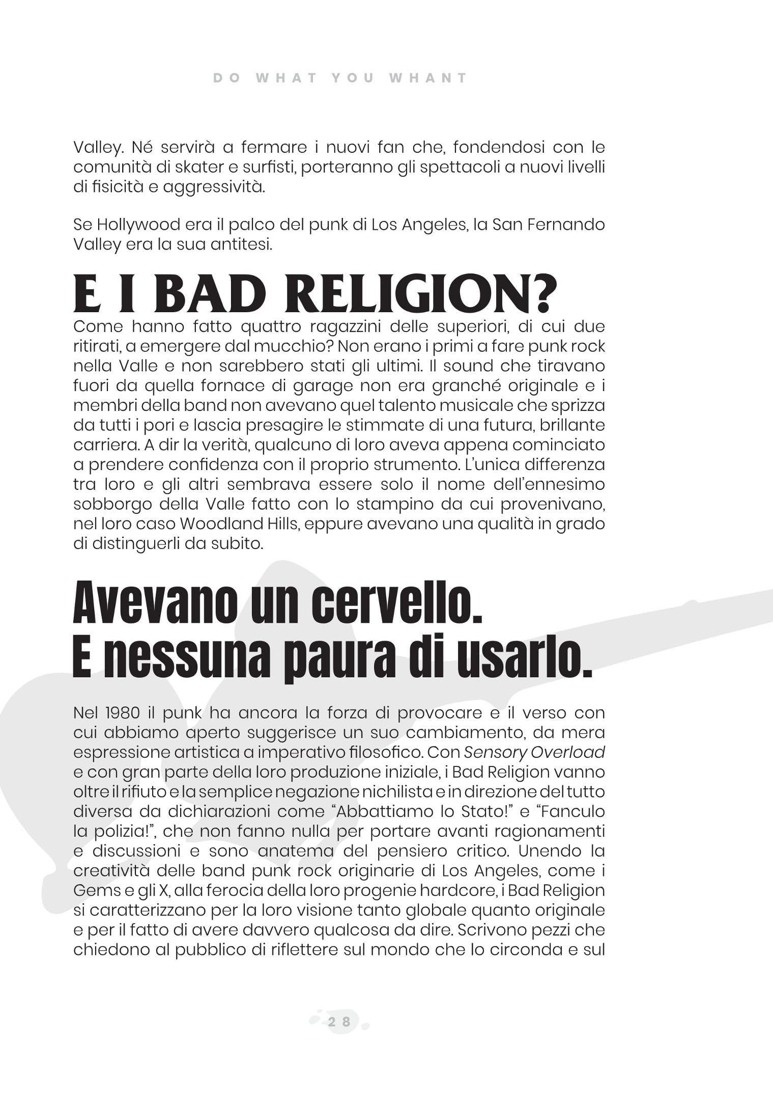 Do what you want. La storia dei Bad Religion