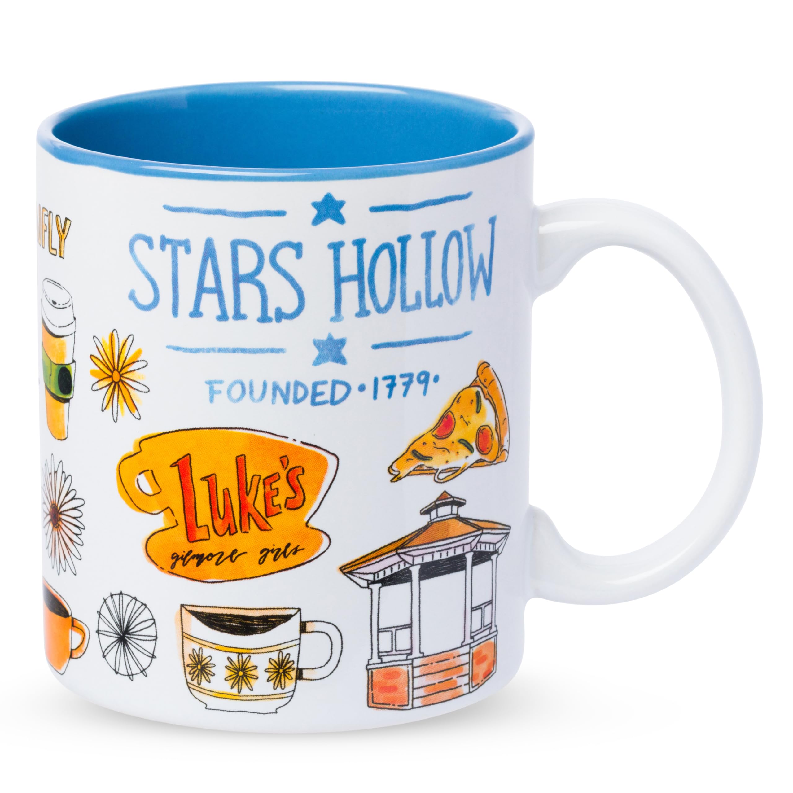 Silver Buffalo Gilmore Girls Destination 20oz Ceramic Mug