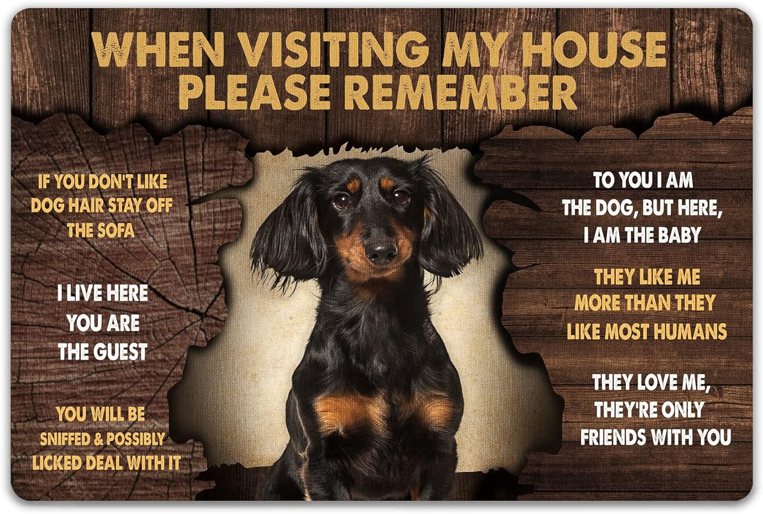 NHT Boutique When Visiting My House Please Remember