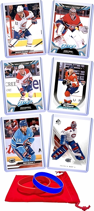 蒙特利尔加拿大人队随机冰球卡礼包