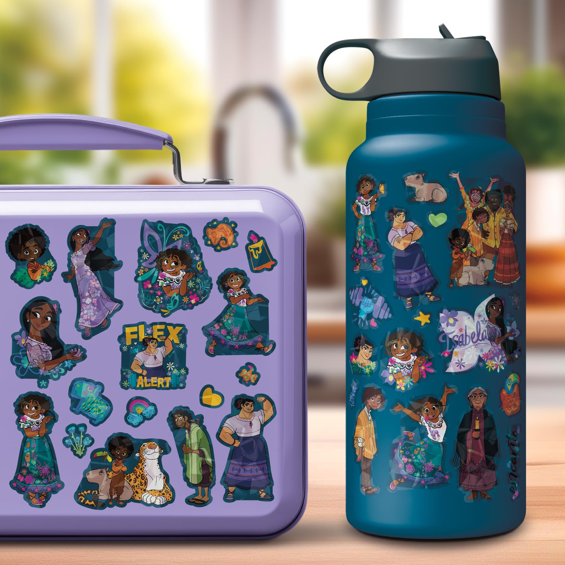 Amazon.com: Encanto Standard Sticker - 4 Sheet : Toys & Games