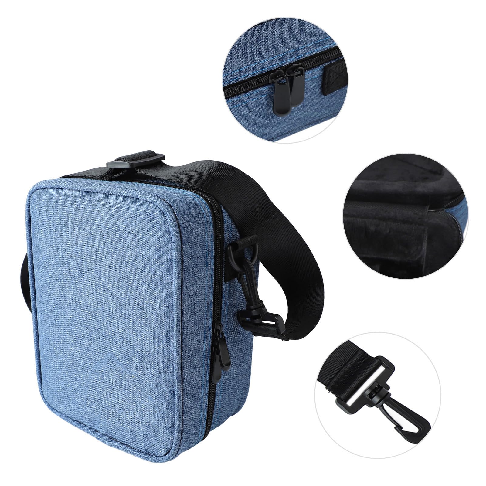 Thumb Finger Piano Bag,Portable Multi Purpose Oxford Cloth Kalimba Finger Piano Storage Holder for Training Travel