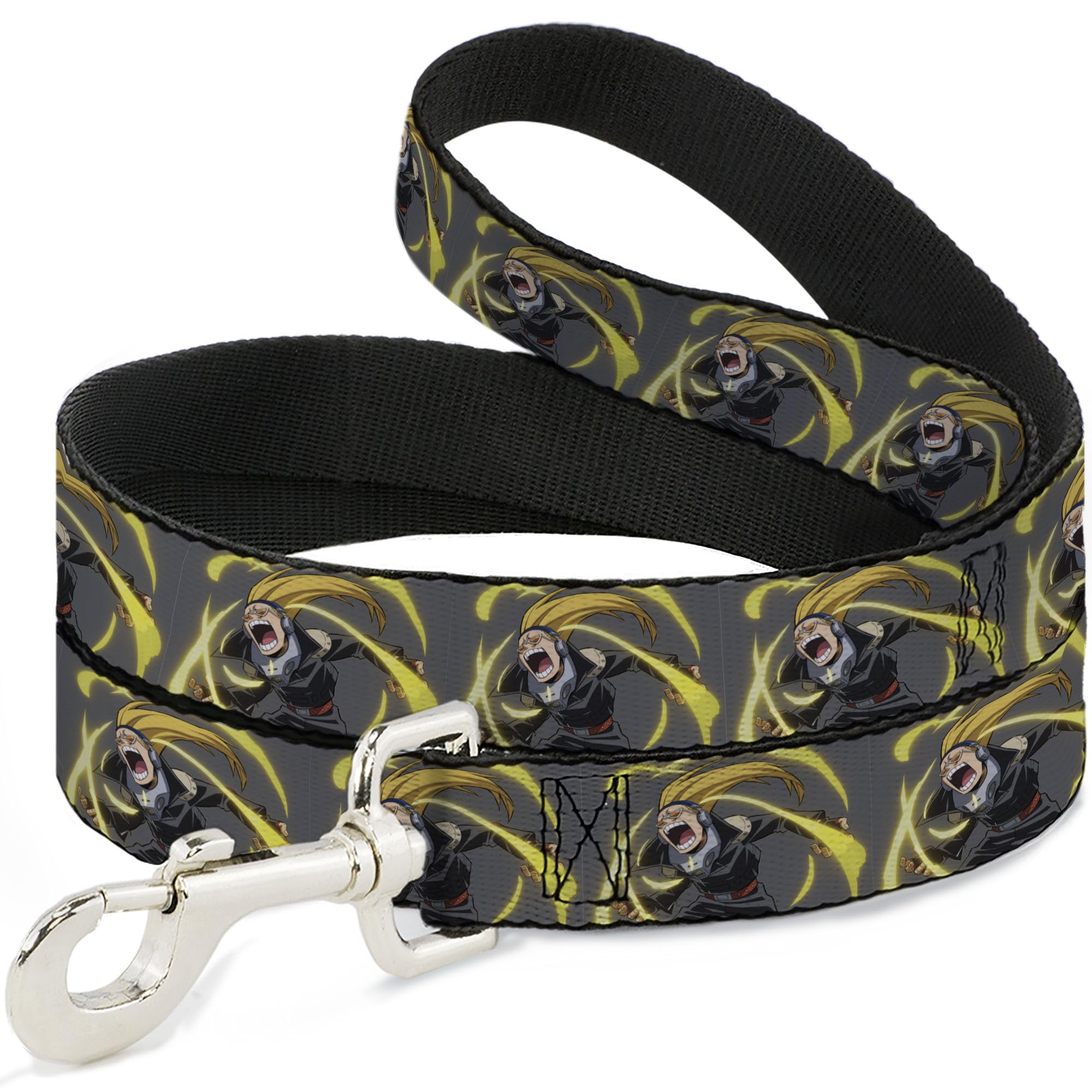 Laisse My Hero Academia Hizashi Yamada pour chien, 1,8m x 3,8cm de large