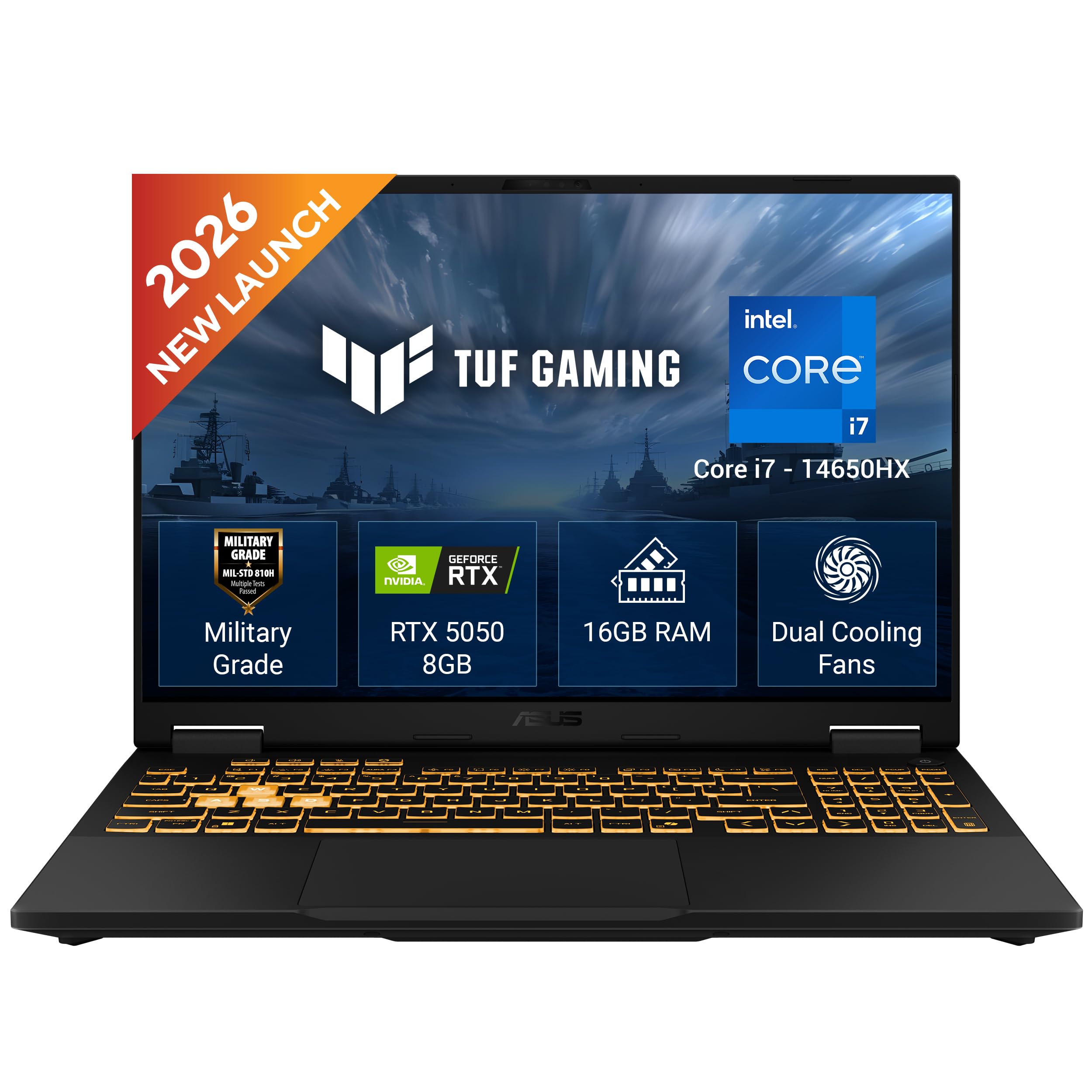 ASUS TUF F16 i7 14650HX 16GB 1TB SSD 16" Gray - Image 1