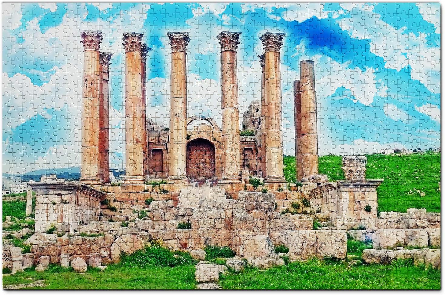 Turkey Jigsaw Puzzle 1000 Piece Turkey The Temple of Artemis Selcuk Puzzle Travel Souvenir Wooden