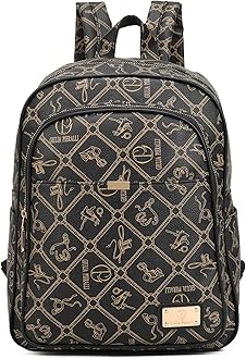 MKP COLLECTION Elegant Women's Backpack Purse - Premium Anti-Scratch Vegan Leather Fashion Daypack with Multi-Pocket Organizer - Stylish Travel & Work Rucksack for Ladies