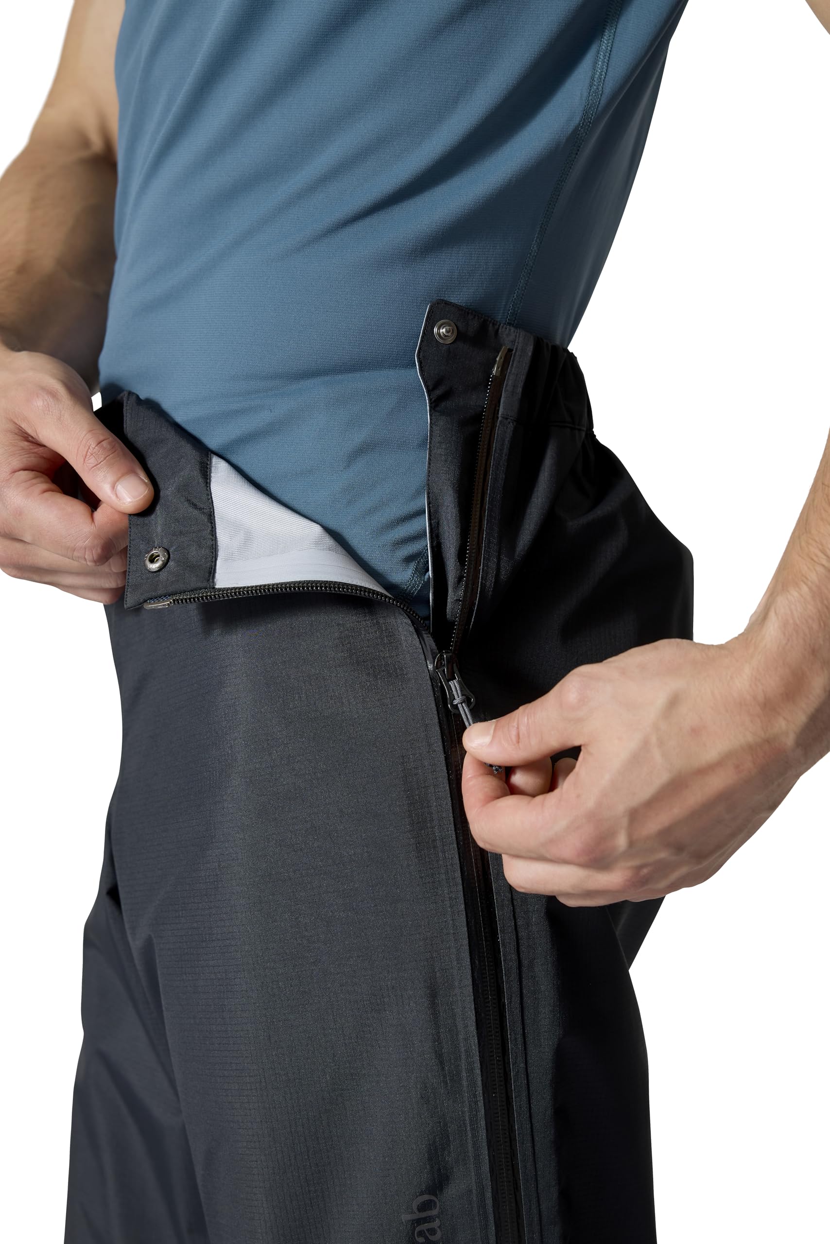 Rab Firewall Berghose für Herren, wasserdicht, atmungsaktiv, Shell-Hose zum Wandern und Klettern
