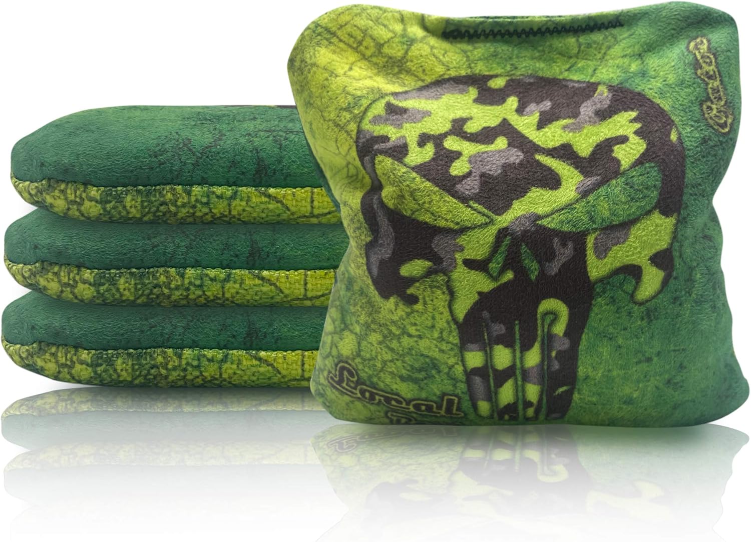 Filled Resin Bags 4 of Set Series Gator Cornhole 2021 New Bags Local USA in Made Sides