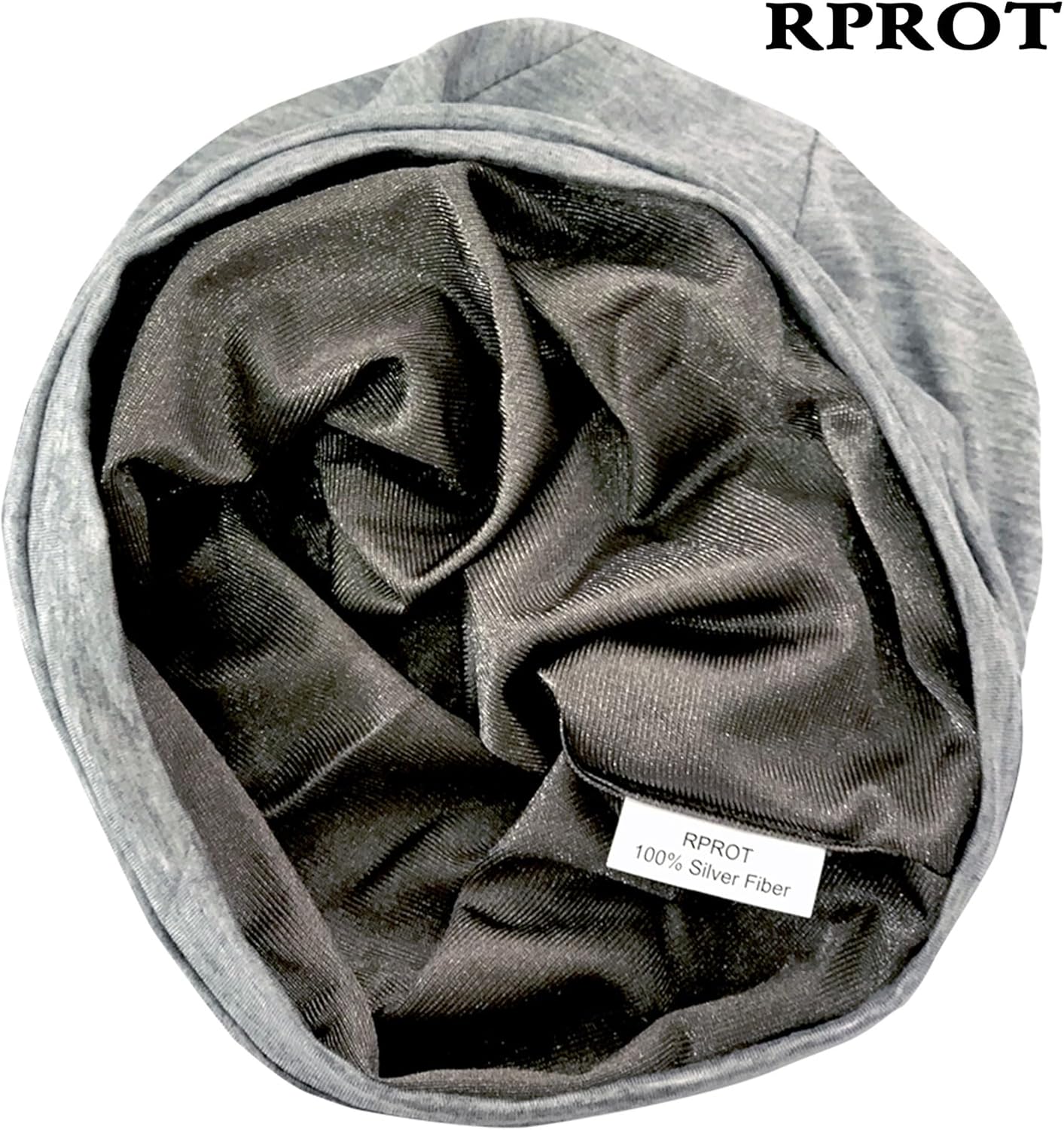 Beanie Protection Hat,Effective 99.99% Anti R.adiation Cap, E.M.F Protection Hat Shielding Cell WiFi 5G RF 19.6-23.6 in - Image 6