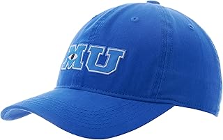 Concept One Unisex-Adult Disney Pixar Monsters Inc Monsters University Baseball Cap, Adjustable Dad Hat, Blue