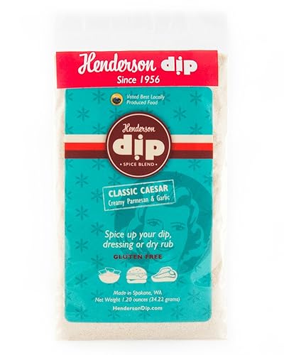 Henderson DIP 4-PackClassic Caesar mezcla de especias  Rub