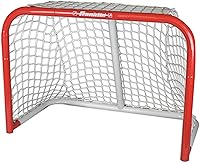 Franklin Sports Mini Steel Hockey Goal 28x20 Inch - Durable Portable Practice Net for Kids & Adults, Easy Assembly