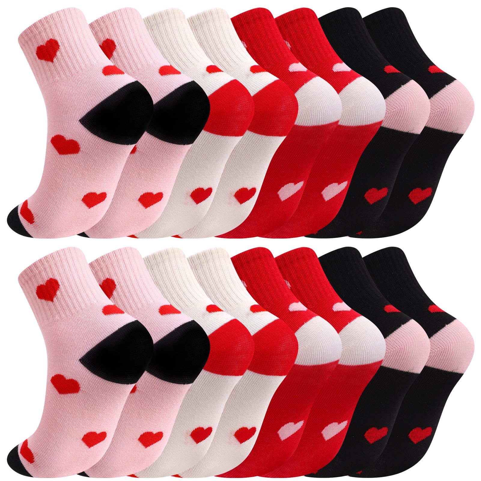 Jspupifip Girls Crew Athletic Socks