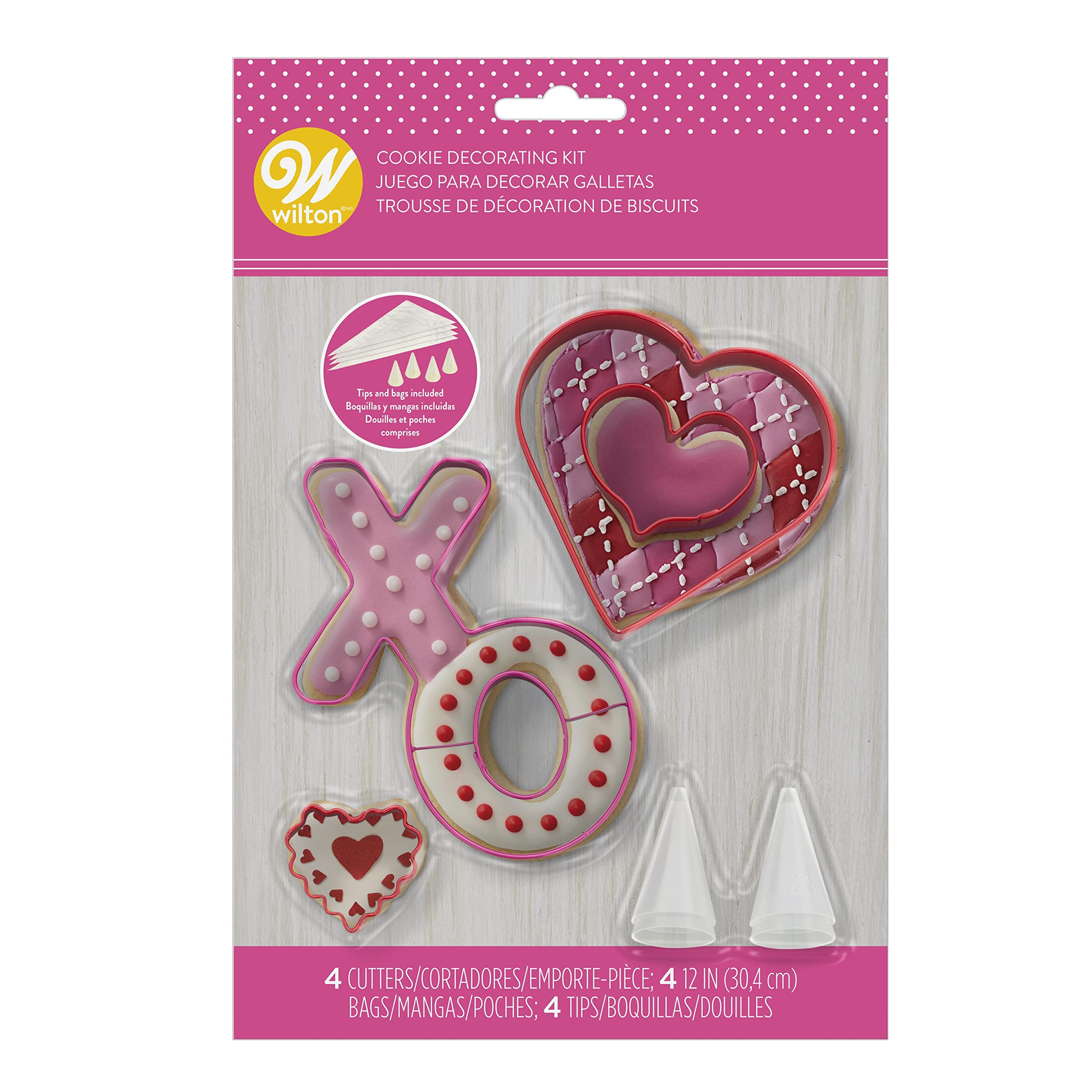 Amazon.com: Wilton Cookie Decorating Kit-XO Valentine's Day: Home