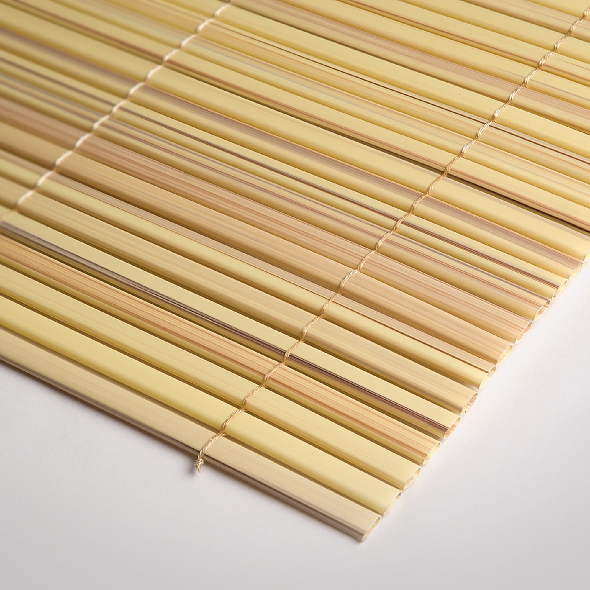TENAX Colorado 1,00x5 m Natural, Cañizo Artificial en PVC con Cañas Enteras de 7 mm, Ocultación para Jardines, Piscinas y Zonas Privadas