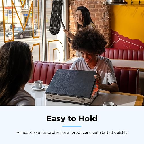 Miniatura 6 de BOYA BY-WS1000 Micrófono Blimp Parabrisas integrado XLR Cable Sistema de protección contra el viento y las vibraciones para micrófonos de escopeta