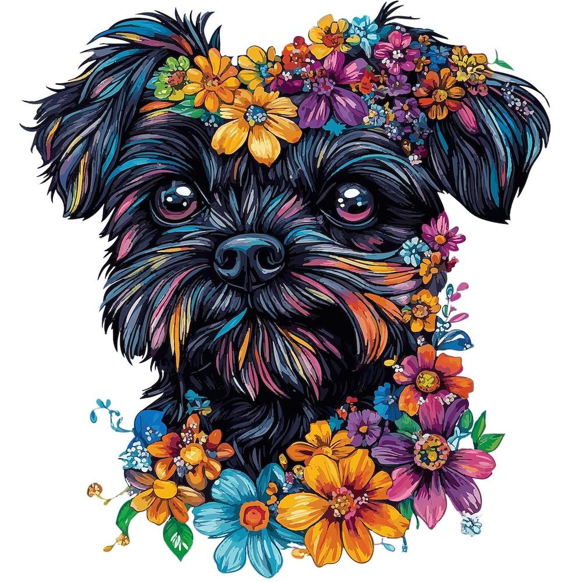 CafePress Affenpinscher King Duvet Cover, Printed Comforter Cover, Unique Bedding