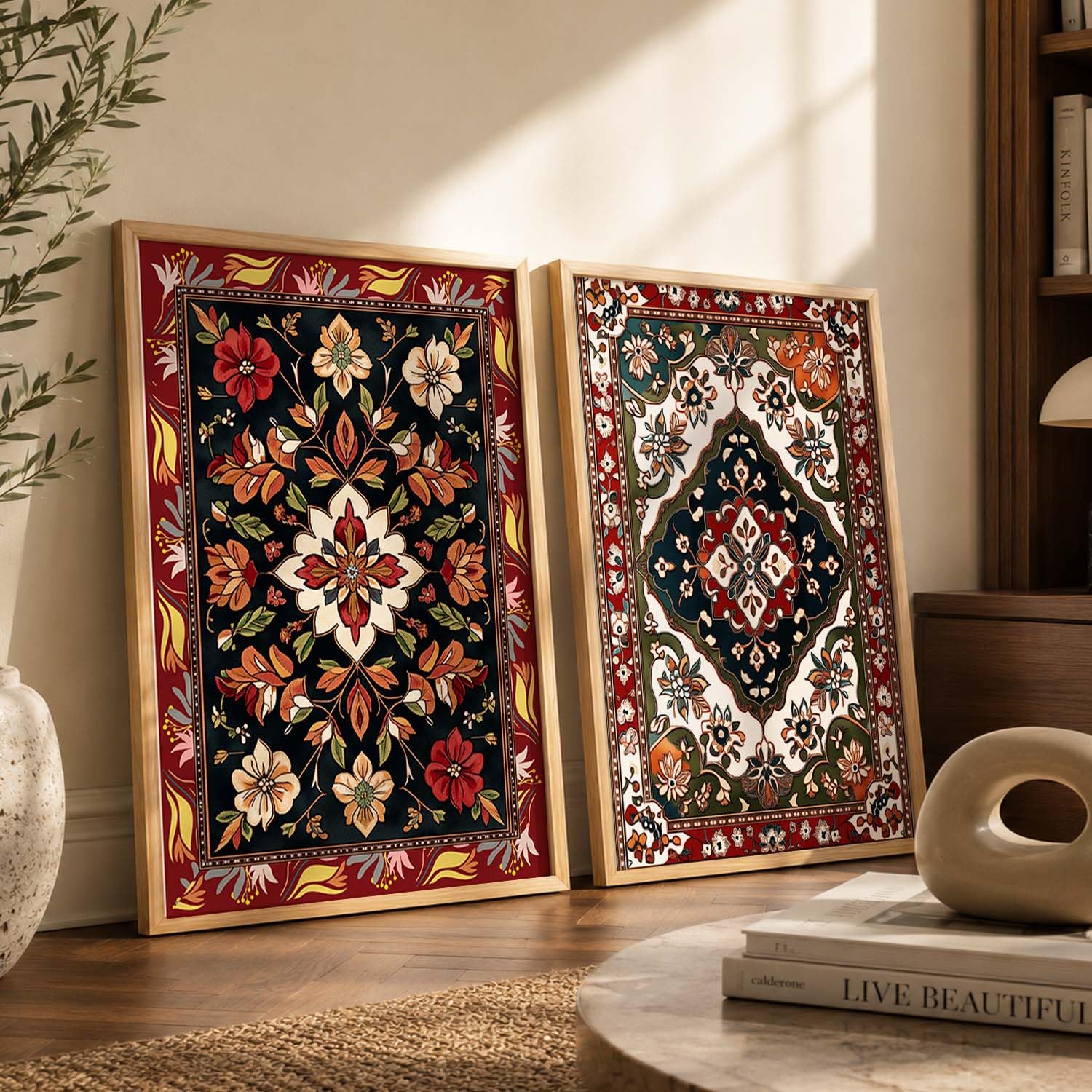 Madhubani Wall Art Paintings - Indian Home Decor -16