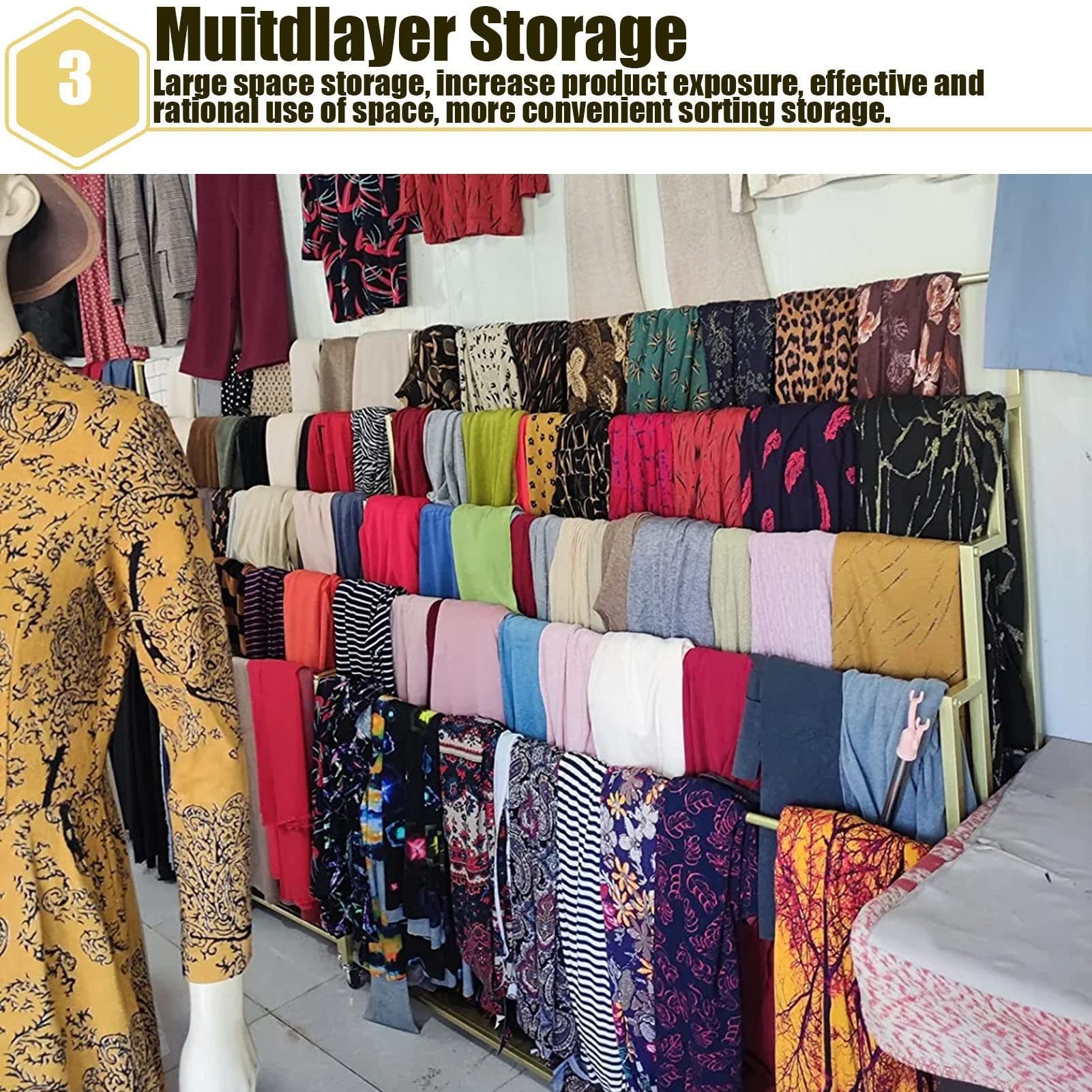 Perchero Grande con Ruedas para Bufandas, 150 Cm De Alto, De Metal, Organizador Multiusos para Bufandas, Chales, Cinturones, Corbatas, Pantalones Y Ropa,Black-Length 100cm/39.4in