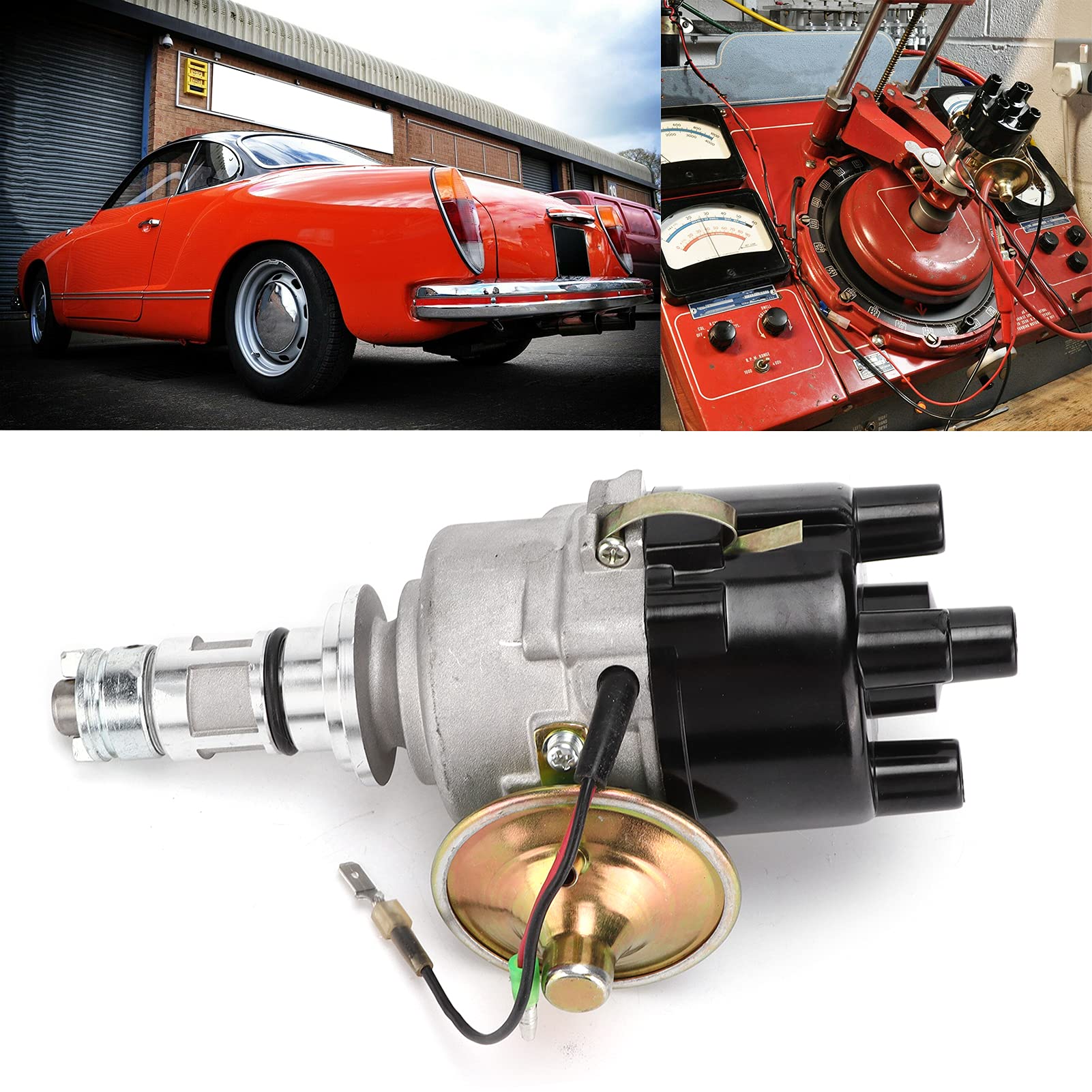 Distribuidor de encendido electrónico Distribuidor de encendido electrónico Reemplazo práctico de accesorios de coche para el distribuidor Austin Hillman Lucas 45D