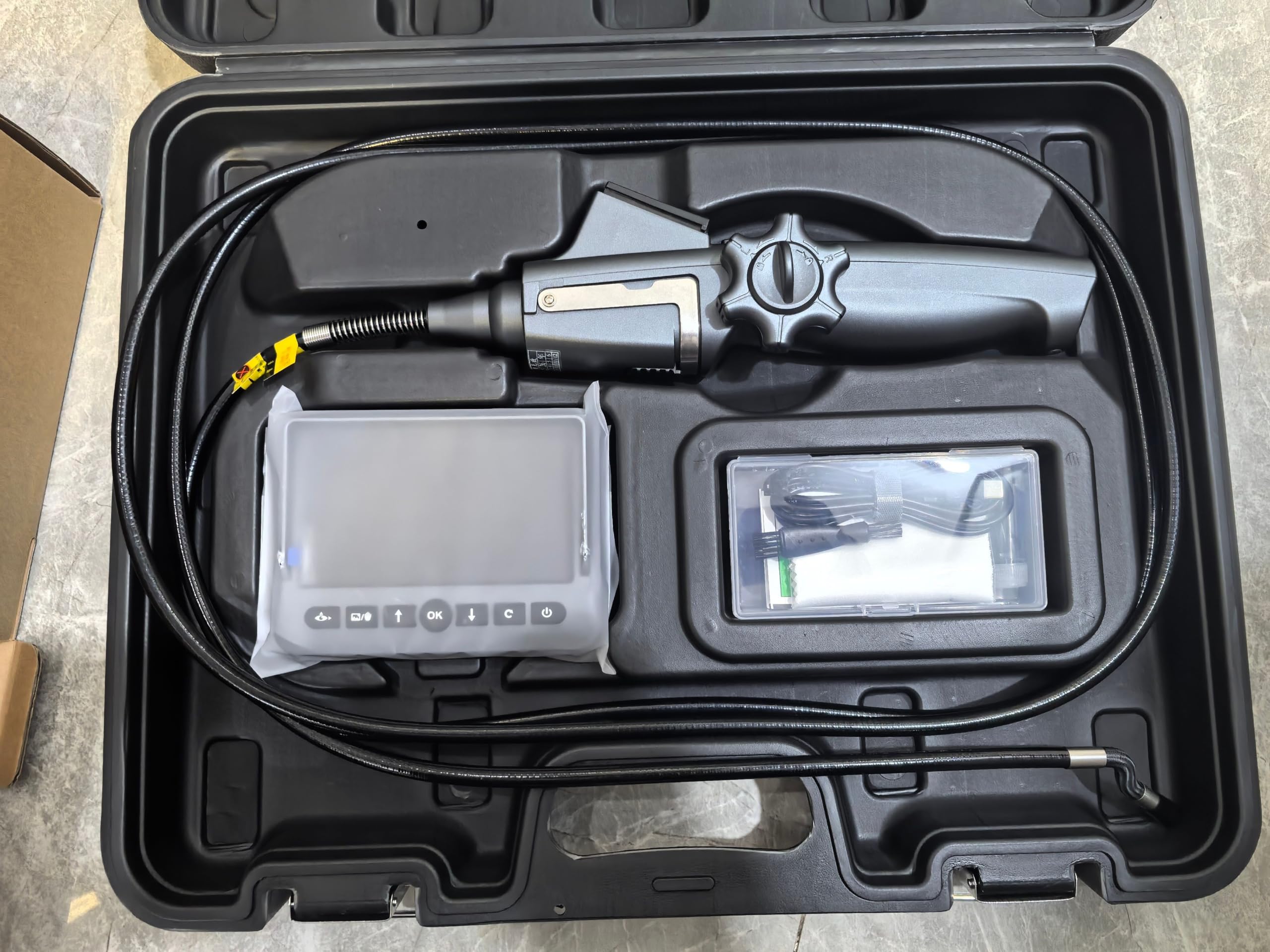 BorescopeGL-500L Inspection camera Endoscope 8.5mm 5M Dual Lens 1080P
