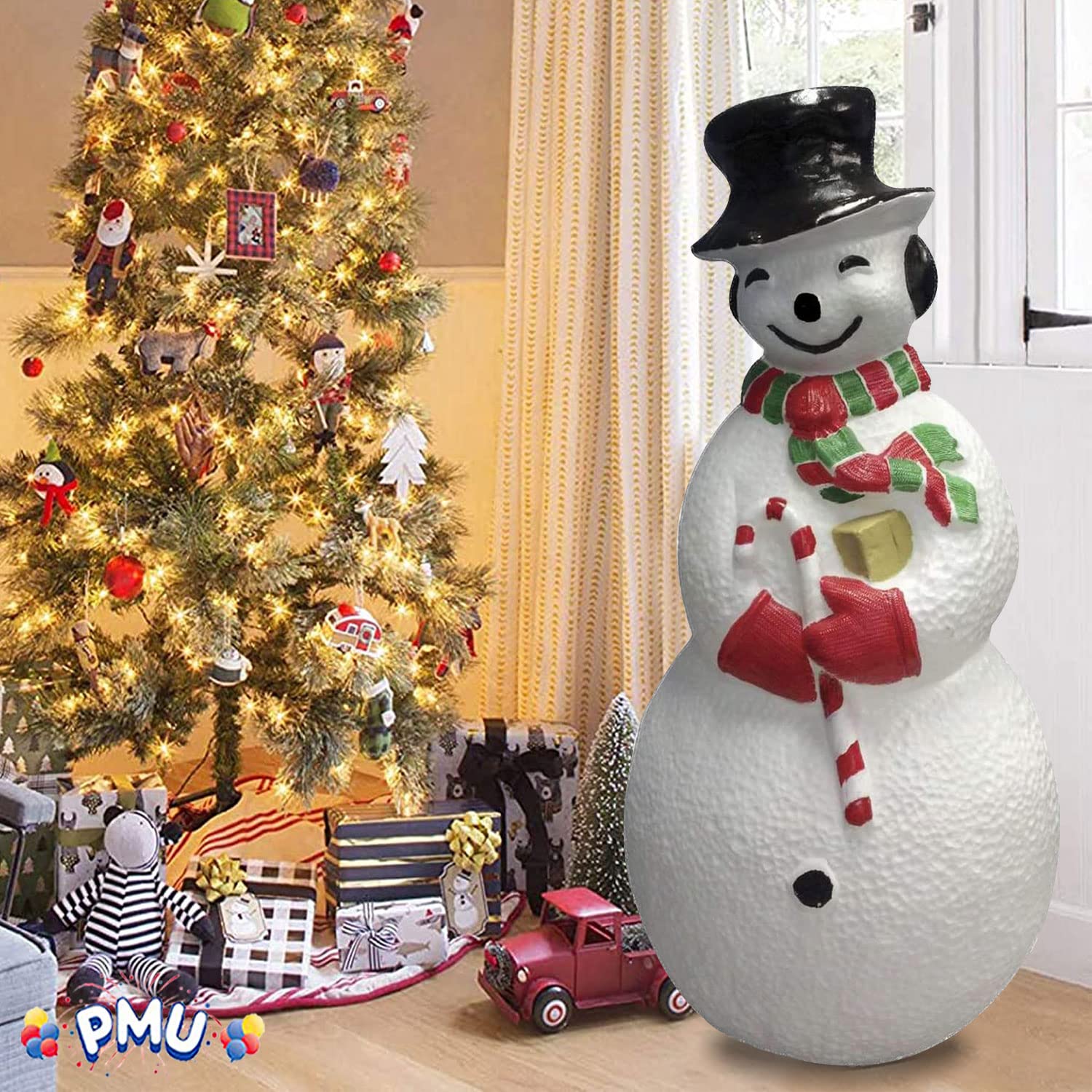 Snowman Pvc Plastic Outdoor Snowman Decoration Plastic Snowman Outdoor Christmas