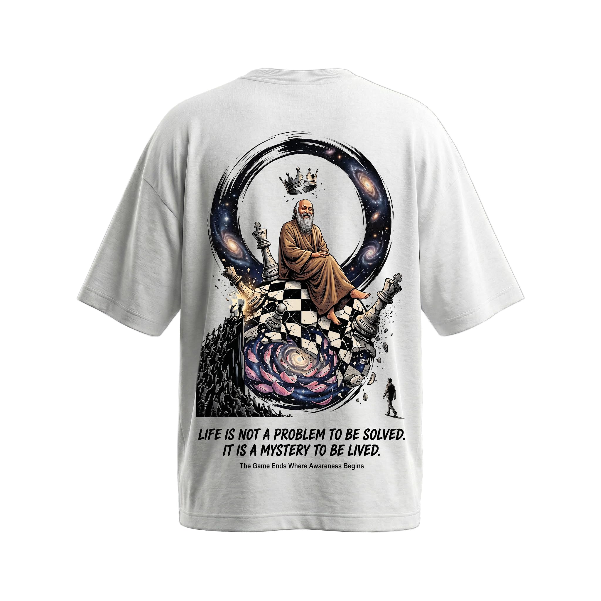 OSHO Oversized Graphic Printed T-Shirt for Men & Women-picture-29