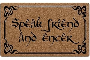 Lord of the Rings Door Mat: A Portal to Middle-earth