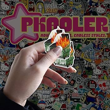 Amazon.com: (3PCS) Ask Me About My Shift Dumpster Fire Sticker