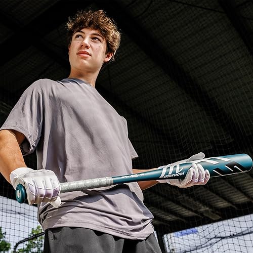Miniatura 4 de MARUCCI Bate de béisbol de aluminio F5 BBCOR 4 generación, barril de 2 58 pulgadas