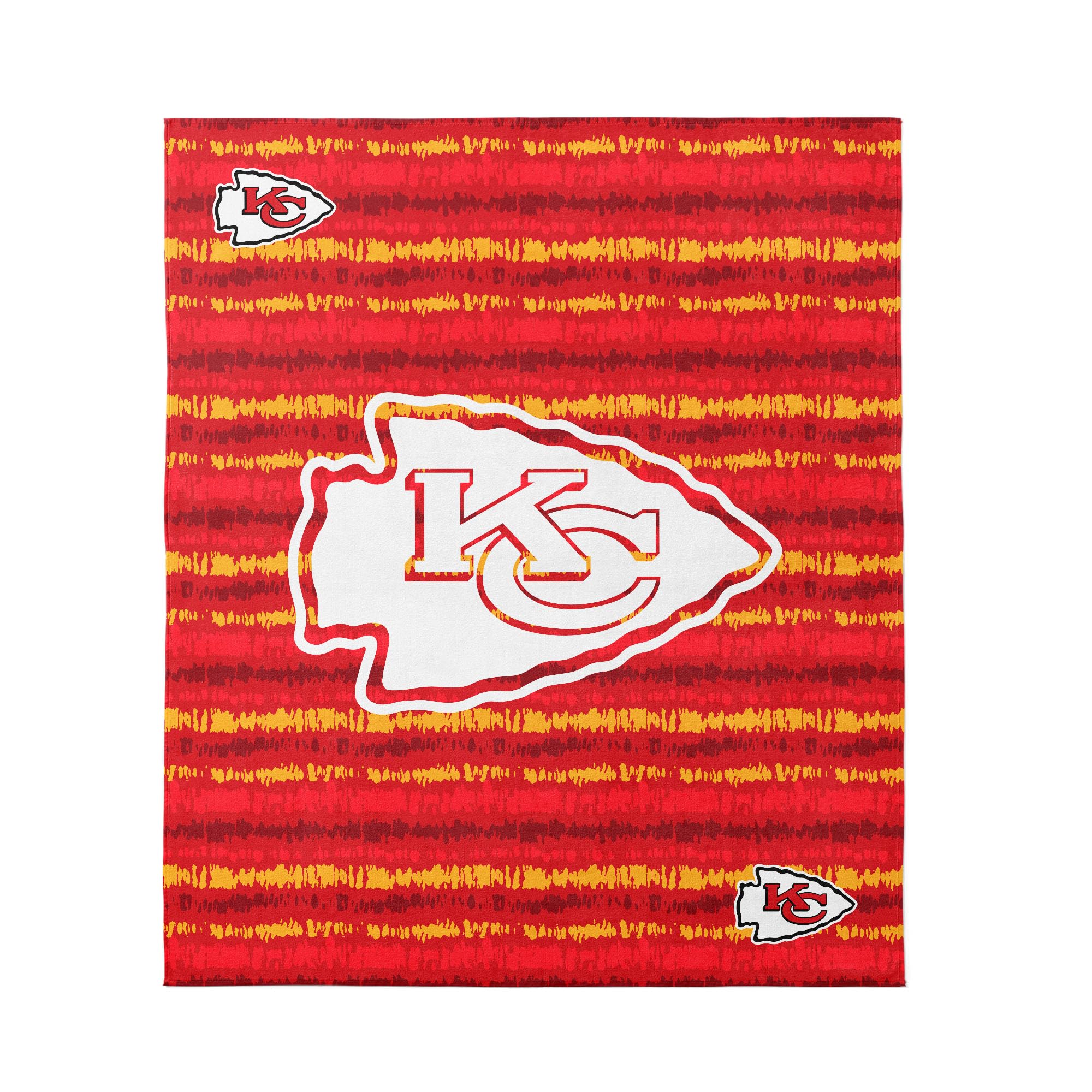 Northwest NFL Kansas City Chiefs Oversized Microfiber Beach Towel, 60 x 70 Inches – Quick Dry, Sand Resistant, Lightweight, Highly Absorbent, Shibori Design
