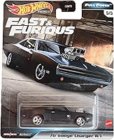 Vista 1 de Hot Wheels Dodge Charger RT '70, Negro Fast & Furious Full Force 55
