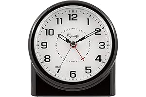 Equity 14080 Analog Night Vision Alarm Clock with Backlight