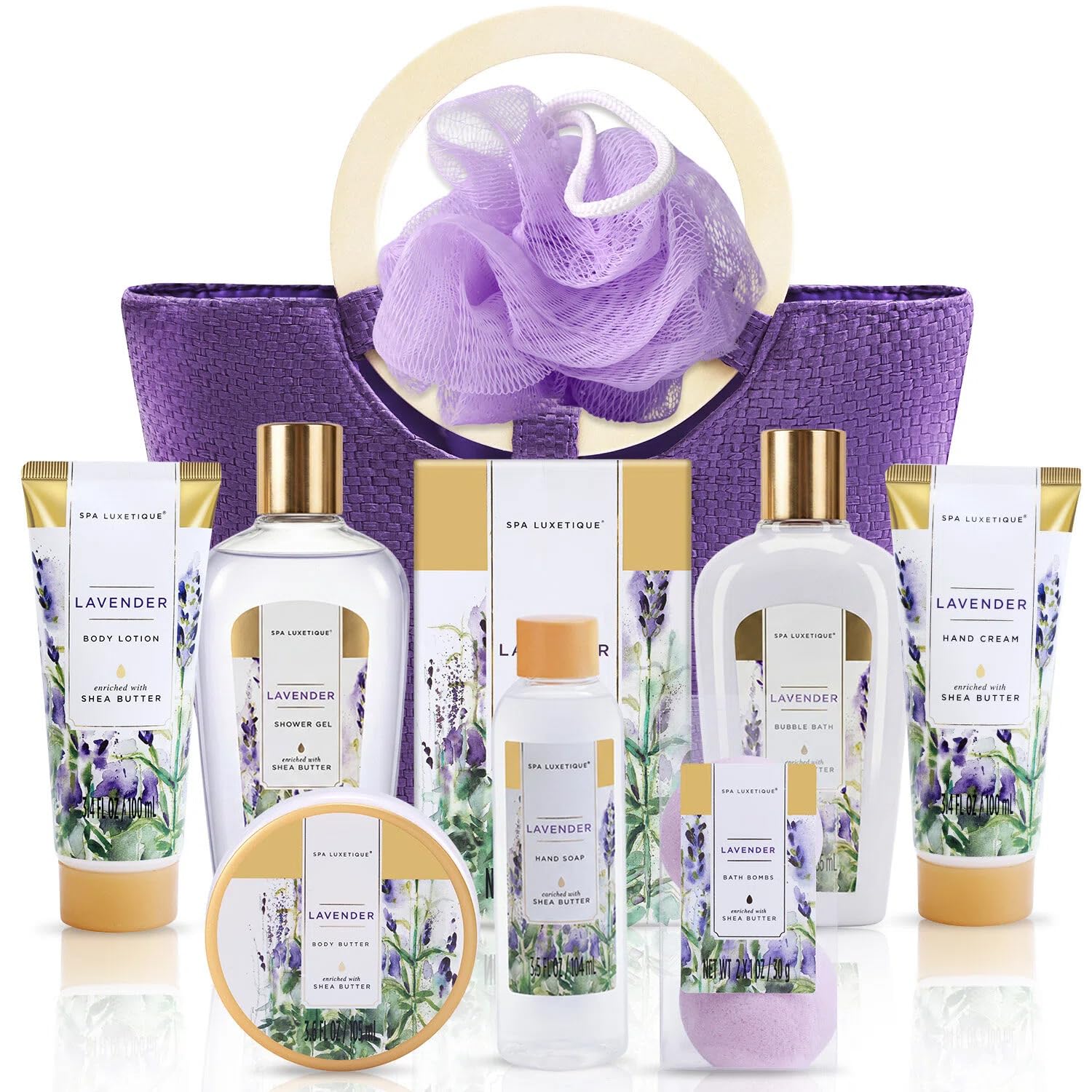 Spa Luxetique gift basket