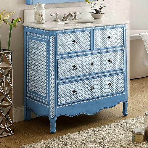 Miniatura 3 de Plantilla de incrustaciones de hueso maya - Diseños de incrustaciones de hueso para cambio de imagen de muebles