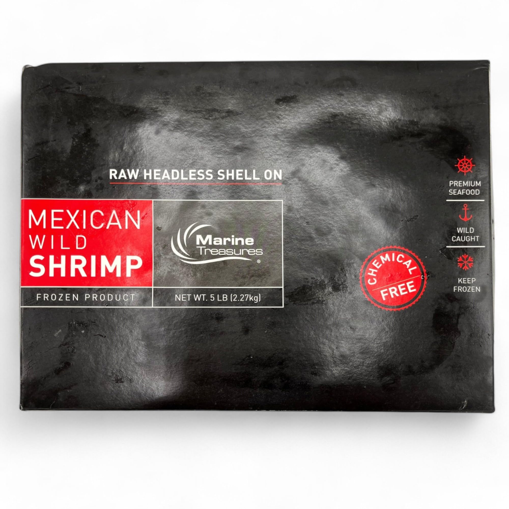 Amazon.com: Wild Caught White Shrimp, 16-20 Shrimp Count Per Pound, 5Lb ...