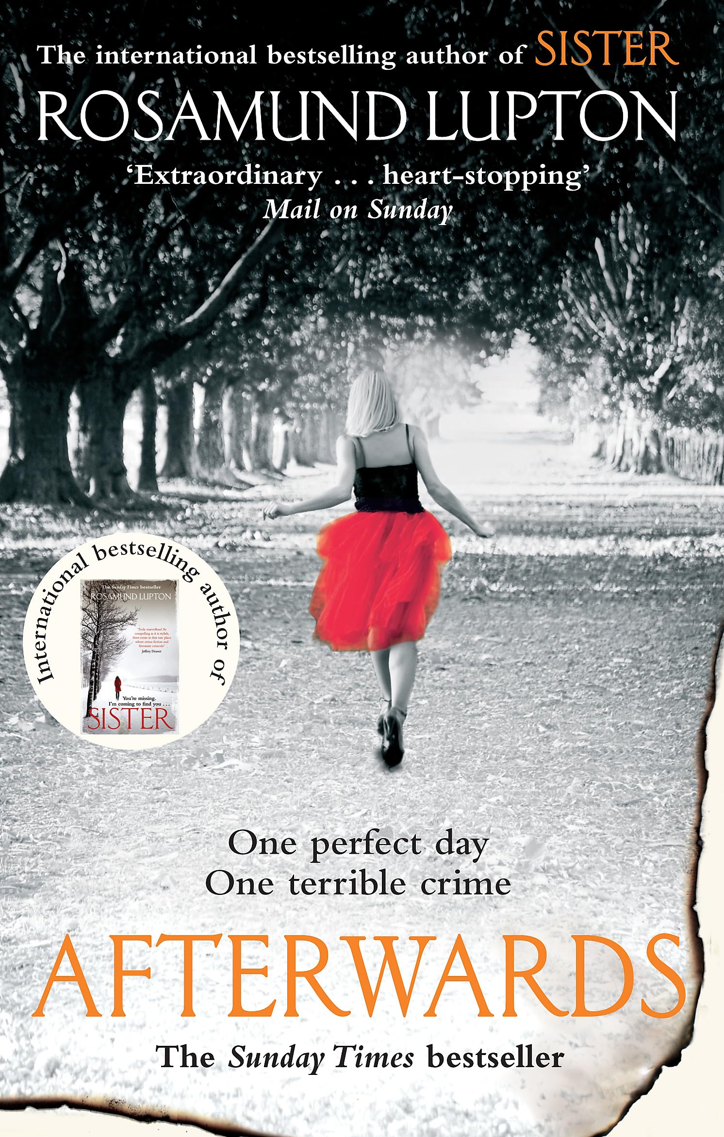 Afterwards: The Sunday Times and top-ten bestseller by Rosamund Lupton...