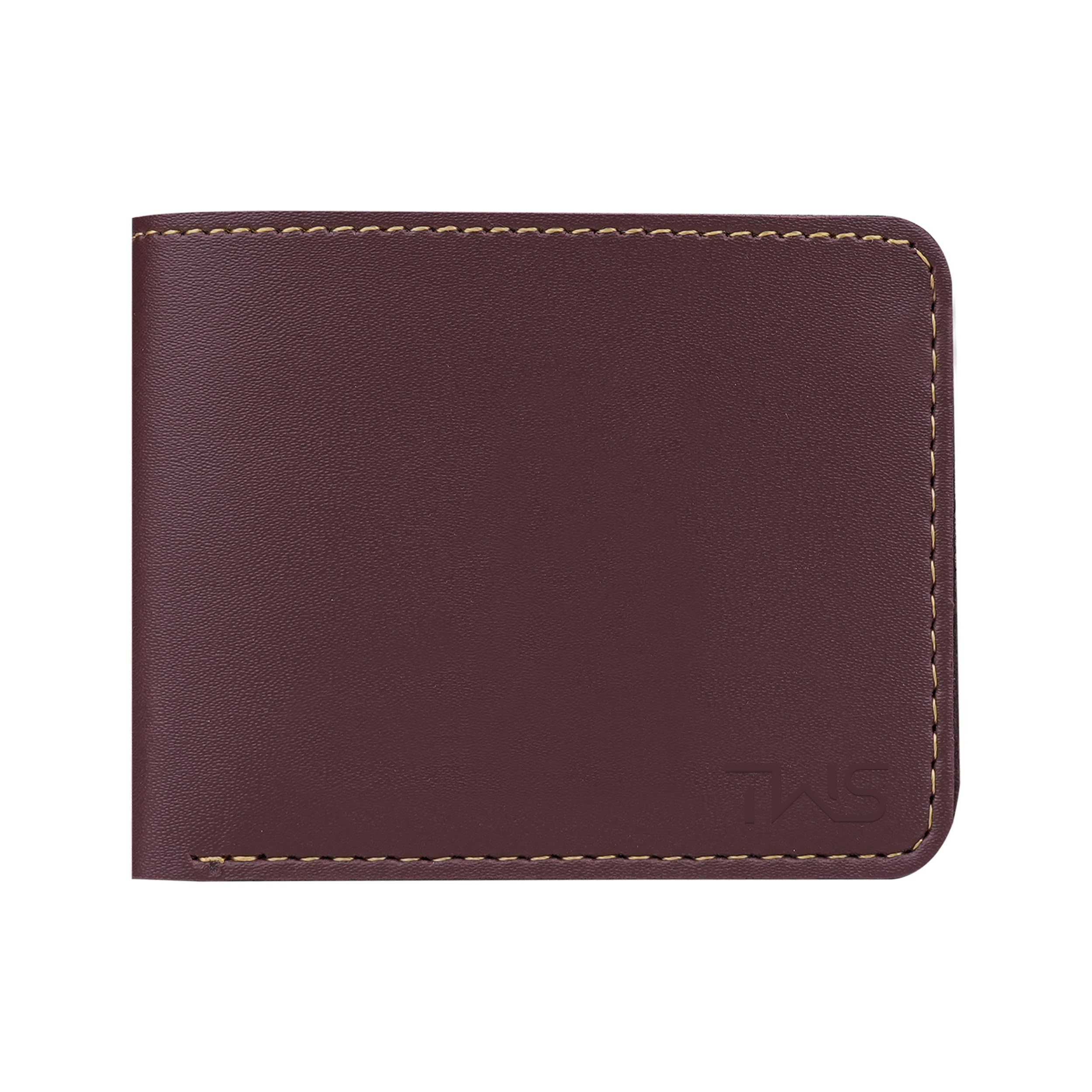 The Wallet Store Vegan Leather Wallet For Men - Brown
