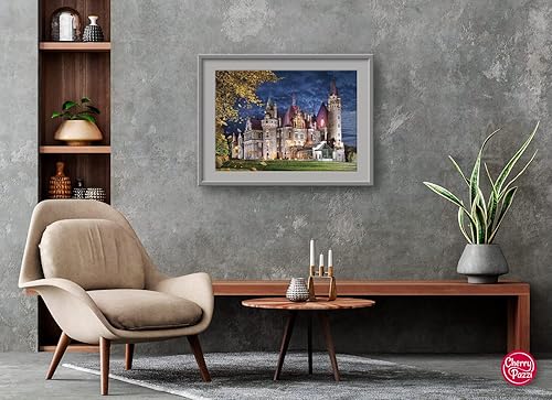 Miniatura 4 de Castle in Moszna - Rompecabezas de 1000 piezas prémium para adultos y adolescentes con colores vivos, interactúa con familiares y amigos, regalo