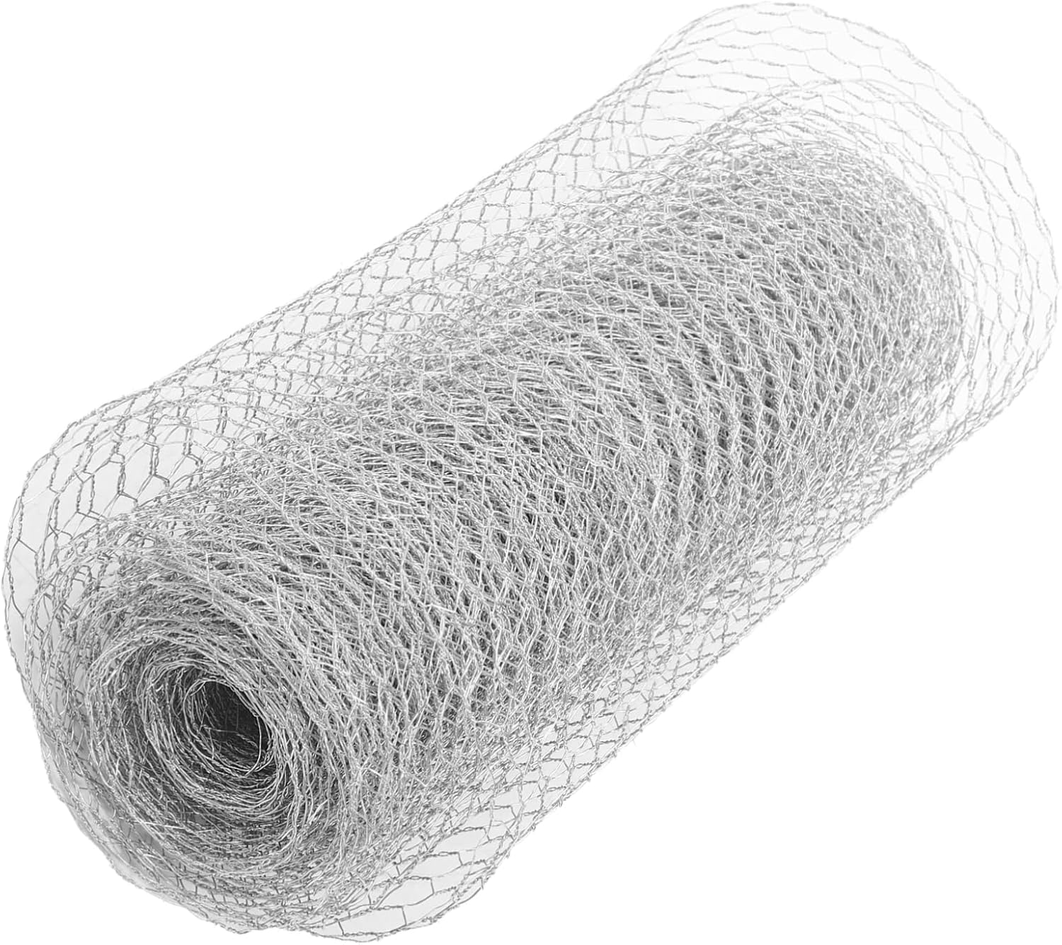 balacoo 1roll Hexagonal Poultry Netting for Garden Livestock Lightweight Wire Fencing Wire Easy to Store for Enclosures
