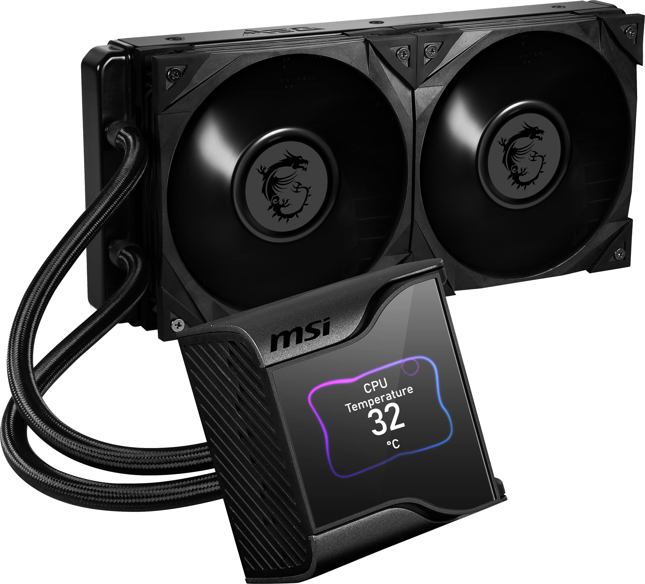 Buy MSI MEG CORELIQUID S280 AIO CPU Liquid Cooler 2.4" IPS Display