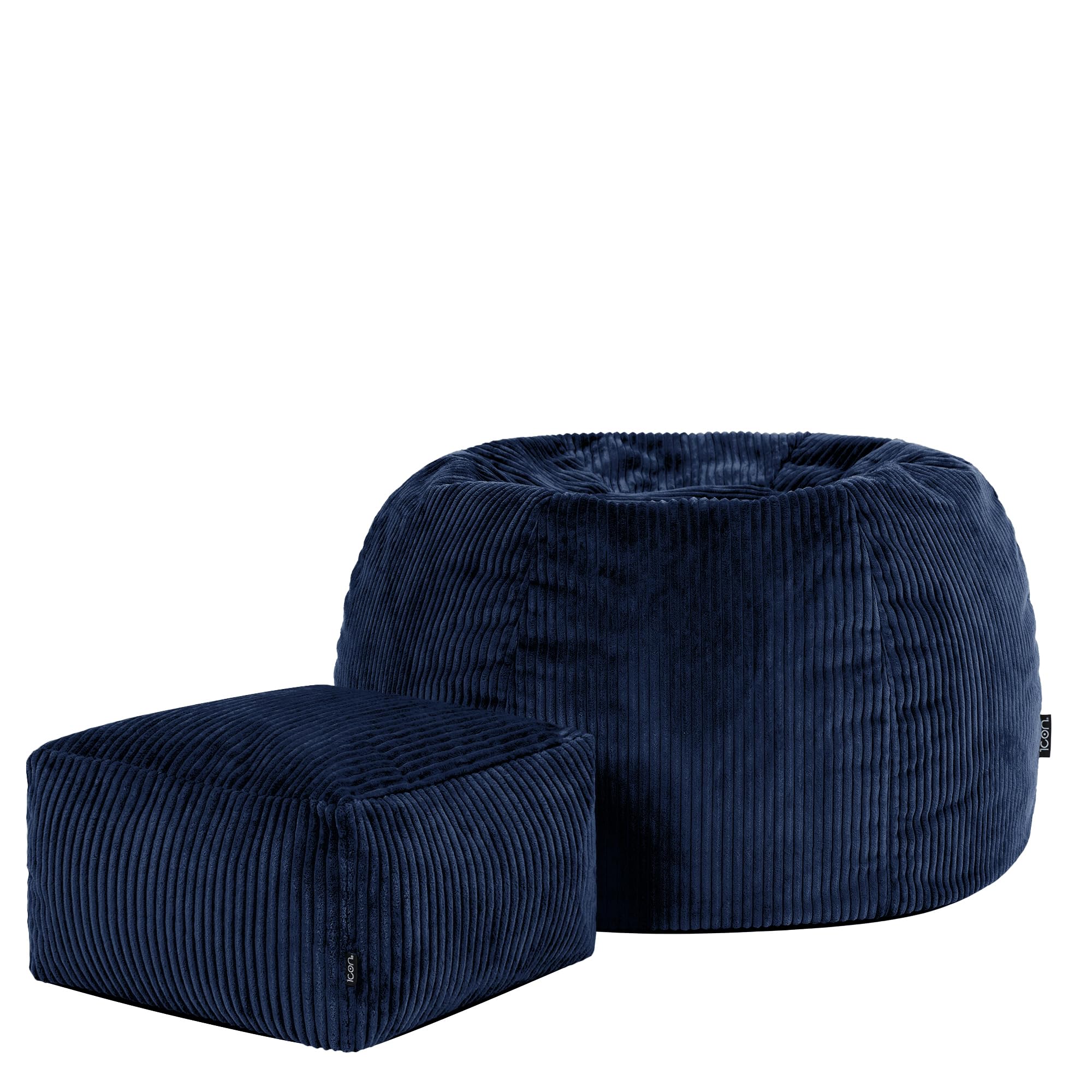 Icon Kingston Sitzsack mit Hocker Cord – Bild 5