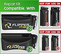 Vista 4 de FL!PPER Flipper Cleaner MAX Kit de reparación de mantenimiento para Max Size Original y Flotante Flipper Aquarium Cleaners