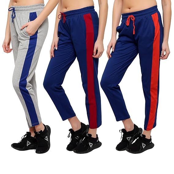 EHA Strip Plain Lower for Womens Combo Pack of 3