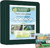 Vista 4 de 11012 10 x 12 pies Cubierta de protección contra heladas para plantas rectangular de 10 x 12 pies, Verde oscuro