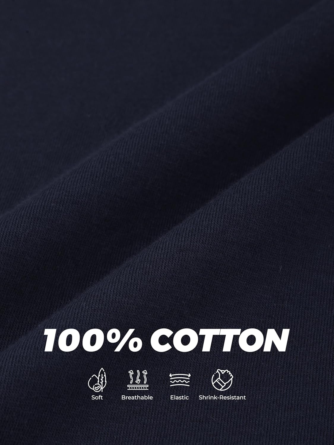 Men's Cotton Pajama Pants Soft Sleep Lounge Pants with Pockets & Drawstring Sleepwear PJ Bottoms for Men - Image 2