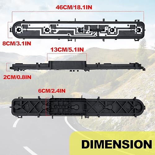 Miniatura 3 de Placa de circuito de la luz trasera del automóvil compatible con Mercedes Benz Sprinter 906 OE 0008201377